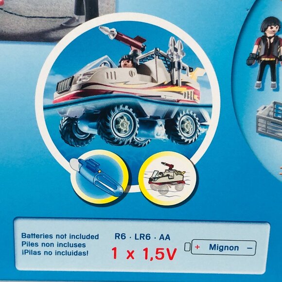 Playmobil City Action Tactical Unit Police Amphibious Truck #9364 New in Box - Picture 15 of 16